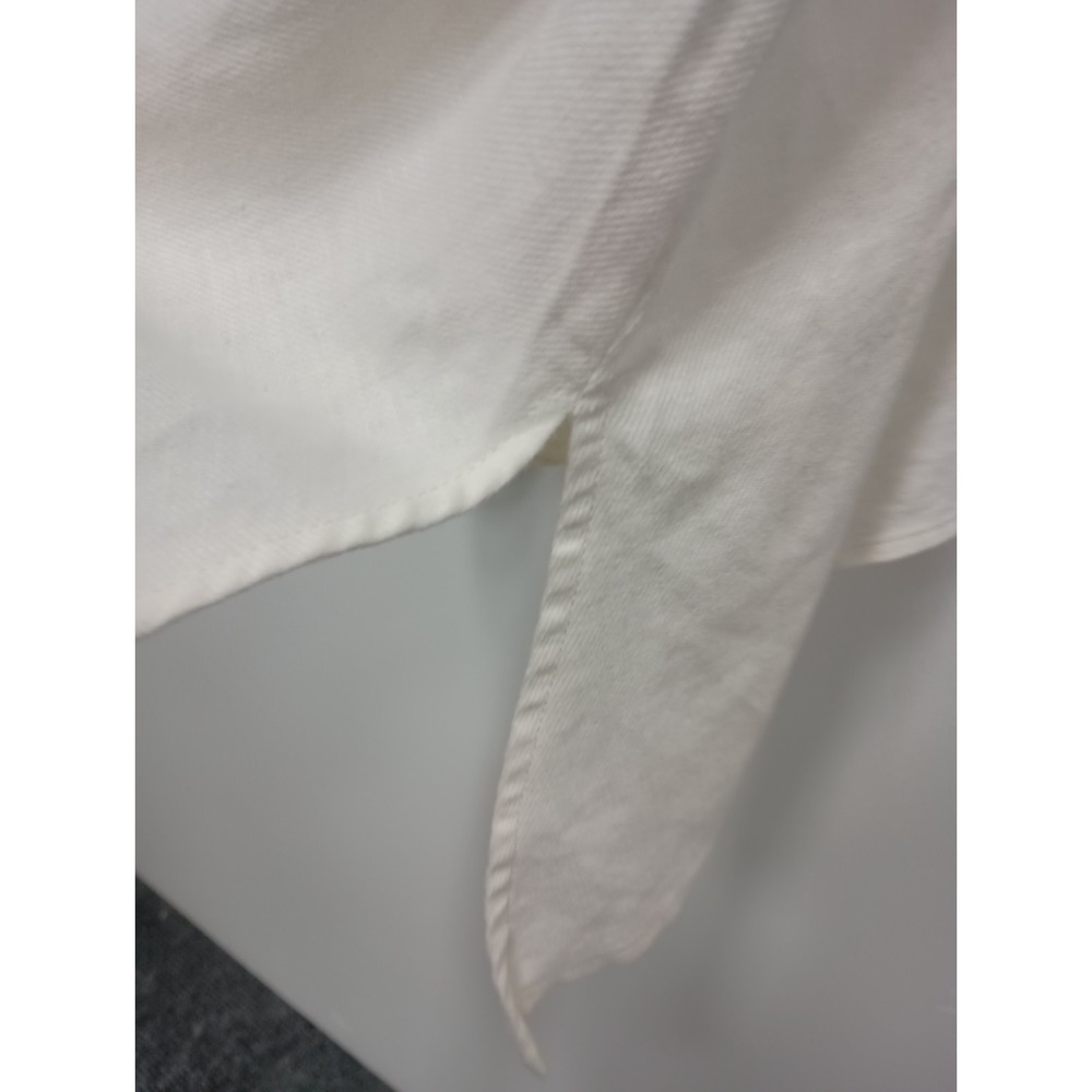 IC By Connie K Lagenlook Tunic Top Womens Small Black White Linen Bell‎ Sleeve - Picture 4 of 11